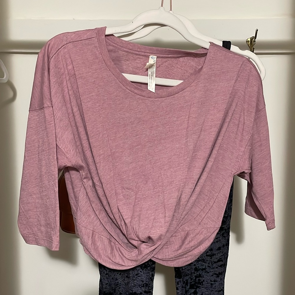 Work out crop top